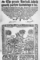 view M0017621: <i>The Grete Herball</i>: title page