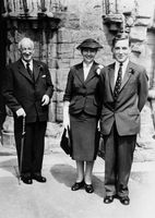 view M0017592: Portrait of James Sharpe (1897-1959) and family, August 1959