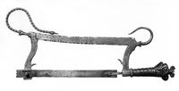 view M0017185: Large amputation saw, 16th century