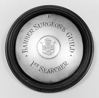 view M0016999: Badge of 1st Searcher of the Barber-Surgeons' Guild of York
