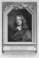 view M0017191: Portrait of Abraham Cowley (1618-1667)