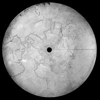 view M0017318EA: Plate from a 16th century astrolabe