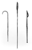 view M0017148: Three Greek and Roman surgical instruments in the Wellcome Historical Medical Museum