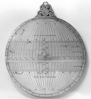 view M0017324: Rear side of an astrolabe, 1572