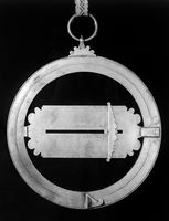 view M0017337: Large, brass equinoctial ring-dial, c.1650