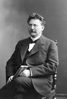 view M0017801: Portrait of an unidentified man / M0017802: Portrait of Ludwig Rehn (1849-1930)