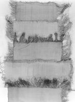 view M0018531: Sections of five woven grass mats, Zaire