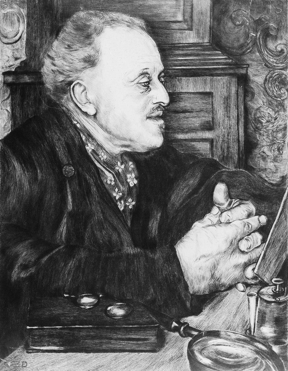 M0018862: Portrait of Paul-Ferdinand Gachet (1828-1909) by Unknown artist