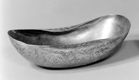view M0018432EA: Silver gilt pap boat described as Dutch, 18th century