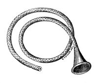 view M0019003: Illustration of a flexible stethoscope introduced by Francis Sibson