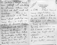 view M0019598EC: Letter to Joseph Lister from Sir Hector C. Cameron, 1908: middle pages