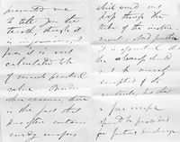 view M0019612EB: Letter from Joseph Lister to Mr Hilliard, 1870: middle two pages