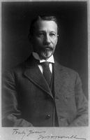 view M0020241: Signed portrait of William Henry Howell (1860-1945)