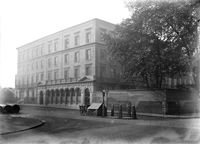 view M0020168: Site of the Wellcome Building, 183 Euston Road